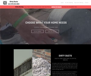 Dirty Ducts GA Website