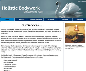 Holistic Bodywork Website